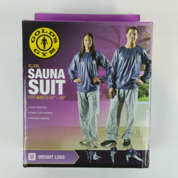 gold's gym sauna suit